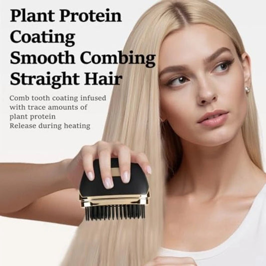 Mini Wireless Hair Straightener Brush - Swiftsprout