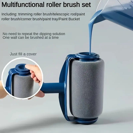 Self-Priming Drum Brush for Wall & Latex Paint